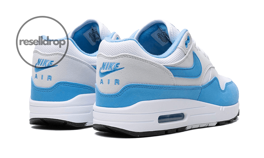 Air Max 1 White University Blue
