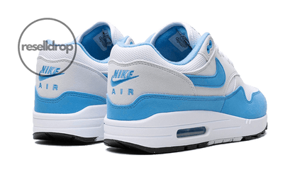 Air Max 1 White University Blue