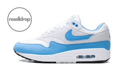 Air Max 1 White University Blue