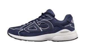 Navy Blue Suede