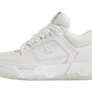 Mesh and Leather Sneakers