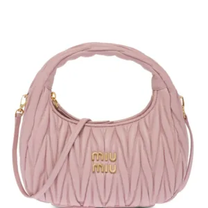 Borsa miu miu hobo Wander in nappa matelassé