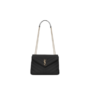 BORSA LOULOU SMALL NERO ORO