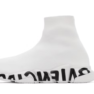 Speed Graffiti Trainers White Black