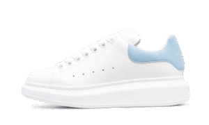 Oversized White Powder Blue