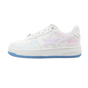 BAPESTA COMBO WHITE-PINK
