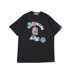 T-SHIRT BAPE – NERO/BIANCO 1