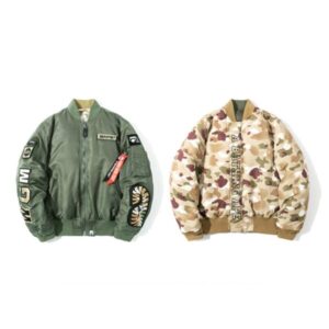 BP Green and Camo Bomber Jackets