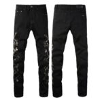 JEANS – BLACK BONES