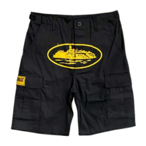 SHORTS BLACK & YELLOW