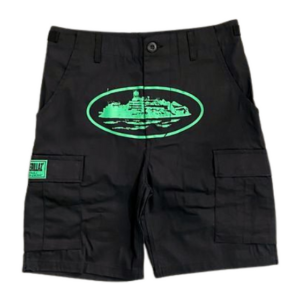 SHORTS BLACK & GREEN
