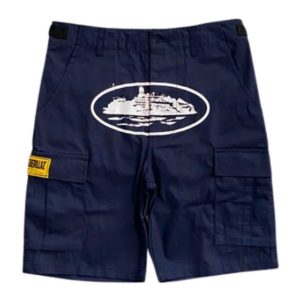 SHORTS BLUE & WHITE