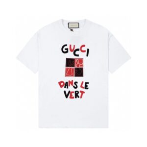 T-shirt GG Dans Le Vert White
