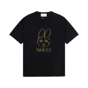 T-shirt GG Bunny Black
