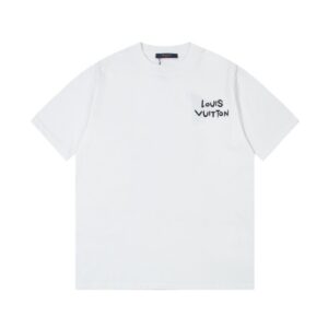 T-shirt LV White Instrument Graphic