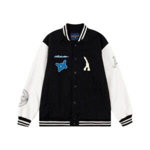 LV Jacket Black White Pont Neuf