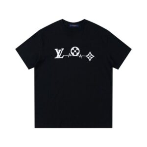 T-shirt LV Black Monogram Pulse