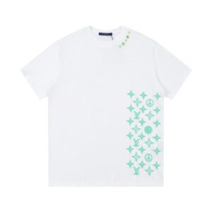 T-Shirt LV Monogram Print White