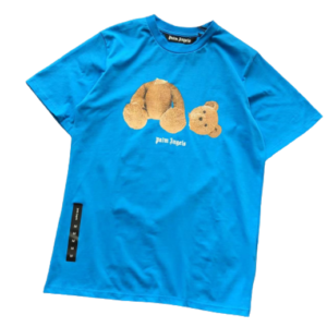 T SHIRT BLUE TEDDY BEAR
