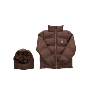 PUFFER JACKET-BROWN