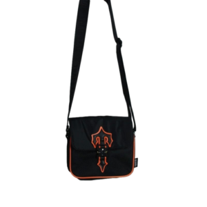 T-CROSS BODY BAG – BLACK/ORANGE 1.0