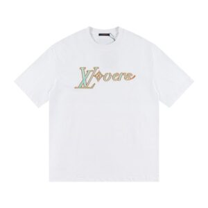 T-shirt LV White LVovers Design