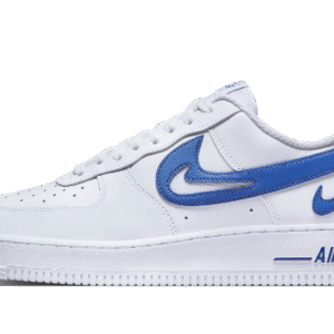 07 FM Cut Out Swoosh White Game Royal