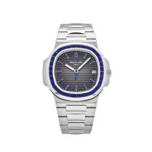 Patek Philippe Nautilus 5711/112P-001 Platinum Grey Dial Ruby Bezel